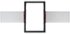Sonance - MEDIUM RECTANGLE FLEX BRACKET - Flex Bracket for Select 6.5" Speakers (10-Pack) - Black
