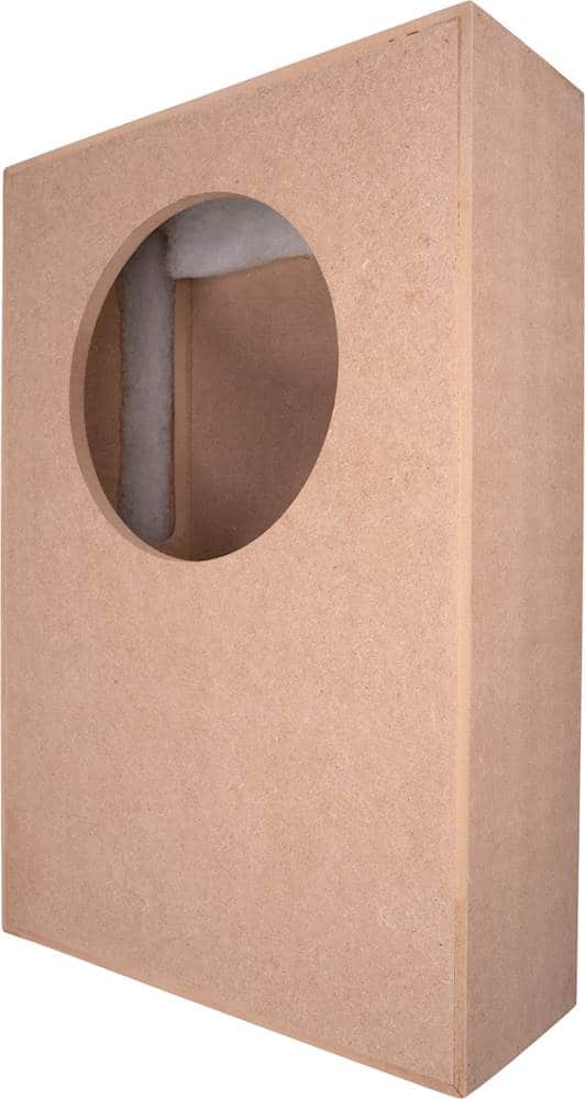 Sonance - MEDIUM ROUND ACOUSTIC ENCLOSURE - Enclosure for Select 6.5" In Ceiling Speakers (Each) - Unfinished Wood
