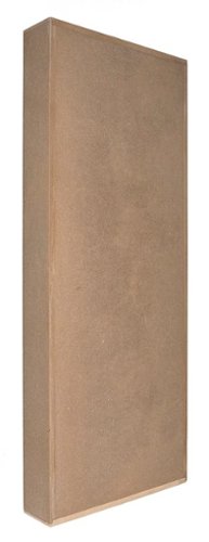 Sonance - MEDIUM RECTANGLE ACOUSTIC ENCLOSURE - Enclosure for Select 6.5" Speakers (Each) - Unfinished Wood