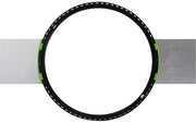Sonance - LARGE ROUND FLEX BRACKET - Flex Bracket for Select 8" Speakers (10-Pack) - Black