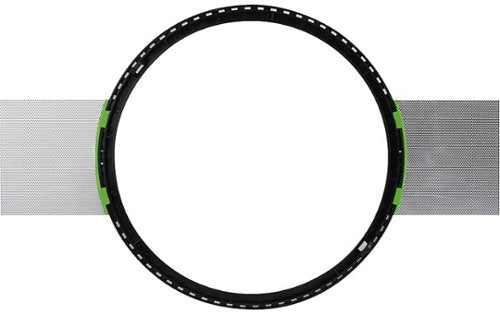 Sonance - LARGE ROUND FLEX BRACKET - Flex Bracket for Select 8" Speakers (10-Pack) - Black