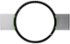 Sonance - LARGE ROUND FLEX BRACKET - Flex Bracket for Select 8" Speakers (10-Pack) - Black