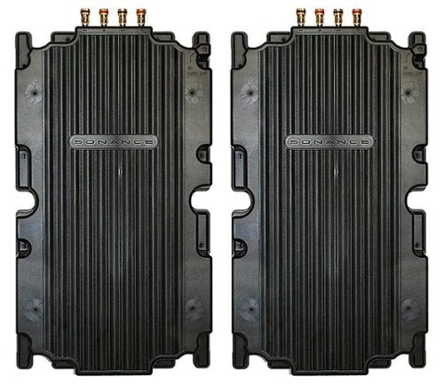 Sonance - LARGE RECTANGLE RETROFIT ENCLOSURE - Visual Performance 8" Enclosure for Select Speakers (2-Pack) - Black