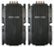 Sonance - LARGE RECTANGLE RETROFIT ENCLOSURE - Visual Performance 8" Enclosure for Select Speakers (2-Pack) - Black