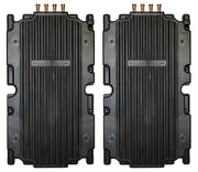 Sonance - LARGE RECTANGLE RETROFIT ENCLOSURE - Visual Performance 8" Enclosure for Select Speakers (2-Pack) - Black