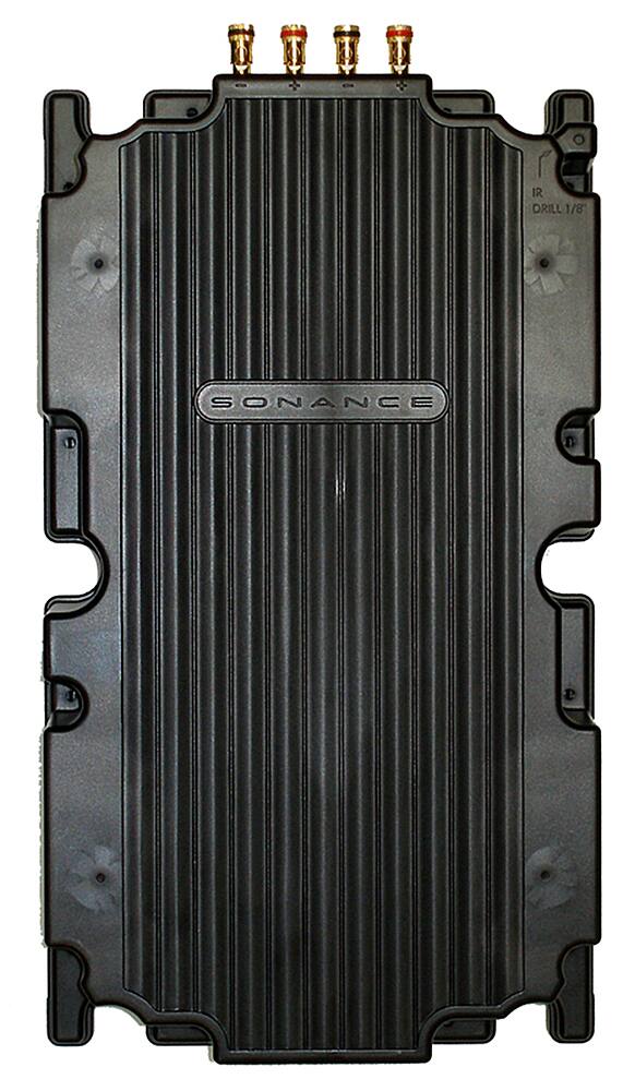 Sonance - LARGE RECTANGLE RETROFIT ENCLOSURE - Visual Performance 8" Enclosure for Select Speakers (2-Pack) - Black