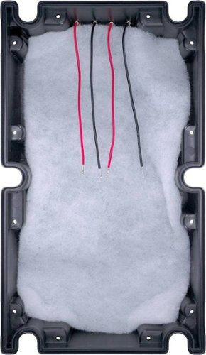 Sonance - LARGE RECTANGLE RETROFIT ENCLOSURE - Visual Performance 8" Enclosure for Select Speakers (2-Pack) - Black