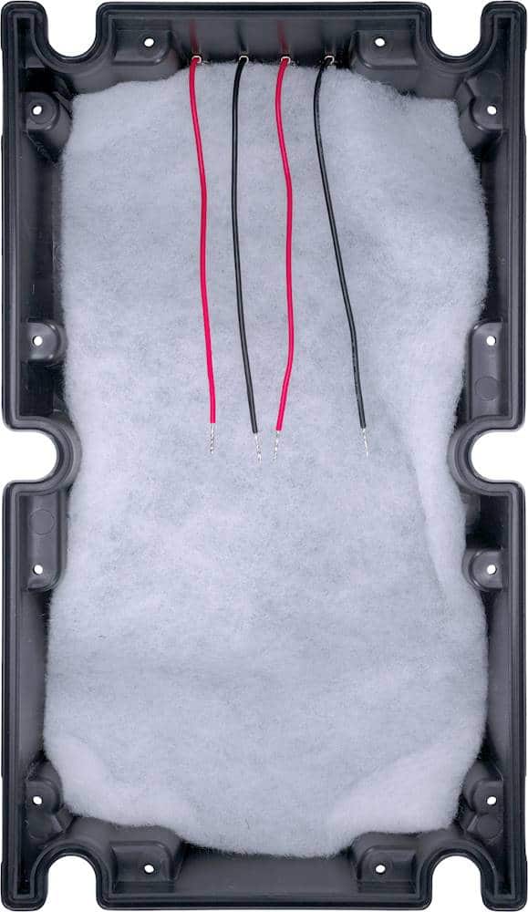 Sonance - LARGE RECTANGLE RETROFIT ENCLOSURE - Visual Performance 8" Enclosure for Select Speakers (2-Pack) - Black