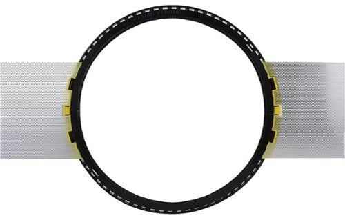 Sonance - MEDIUM ROUND FLEX BRACKET - Flex Bracket for Select 6.5" In-ceiling Speakers (10-Pack) - Black