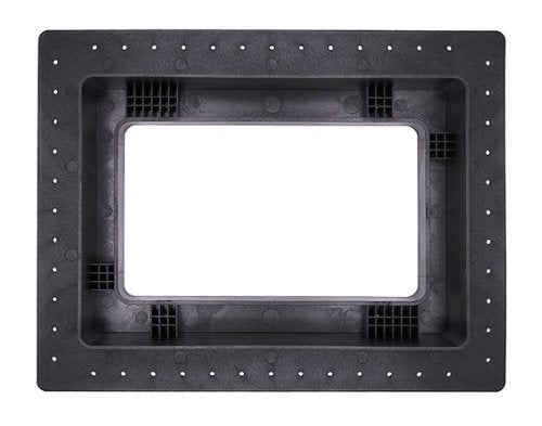 Sonance - Small Rectangle Masonry Bracket for Select Speakers (2-Pack) - Black