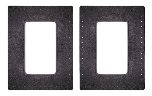 Sonance - Small Rectangle Masonry Bracket for Select Speakers (2-Pack) - Black
