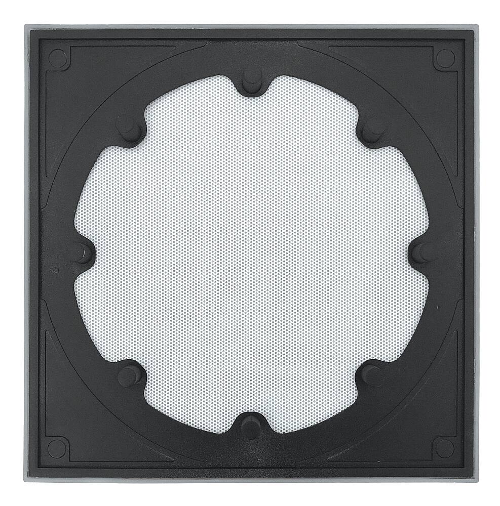 Sonance - VPXT8SQ SQUARE ADAPTER WITH GRILLE - Visual Performance Extreme 8" Large Square Adapter (Pair) - Paintable White