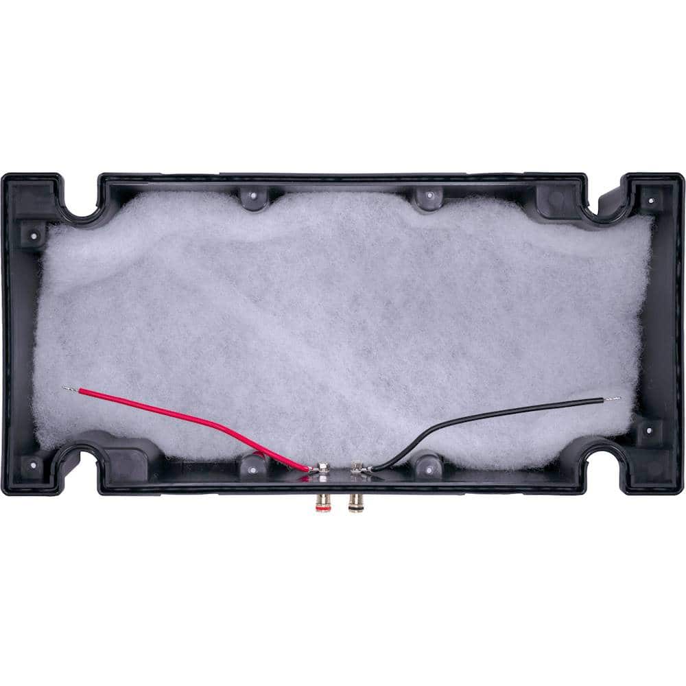 Sonance - MEDIUM LCR RETROFIT ENCLOSURE - Compatible with select 6.5" LCR In Wall Speakers (Each) - Black