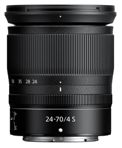 NIKKOR Z 24-70mm f/4 S Standard Zoom Lens for Nikon Z Cameras - Black