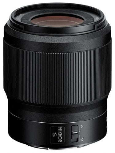 NIKKOR Z 50mm f/1.8 S Standard Prime Lens for Nikon Z Cameras - Black