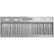 Thermador Professional - 58 inches - Externally Vented - Range Hood Insert - Stainless Steel