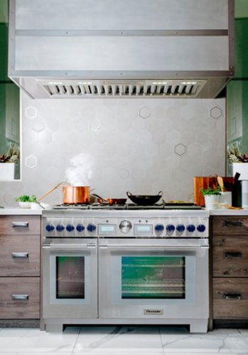 Thermador Professional - 58 inches - Externally Vented - Range Hood Insert - Stainless Steel