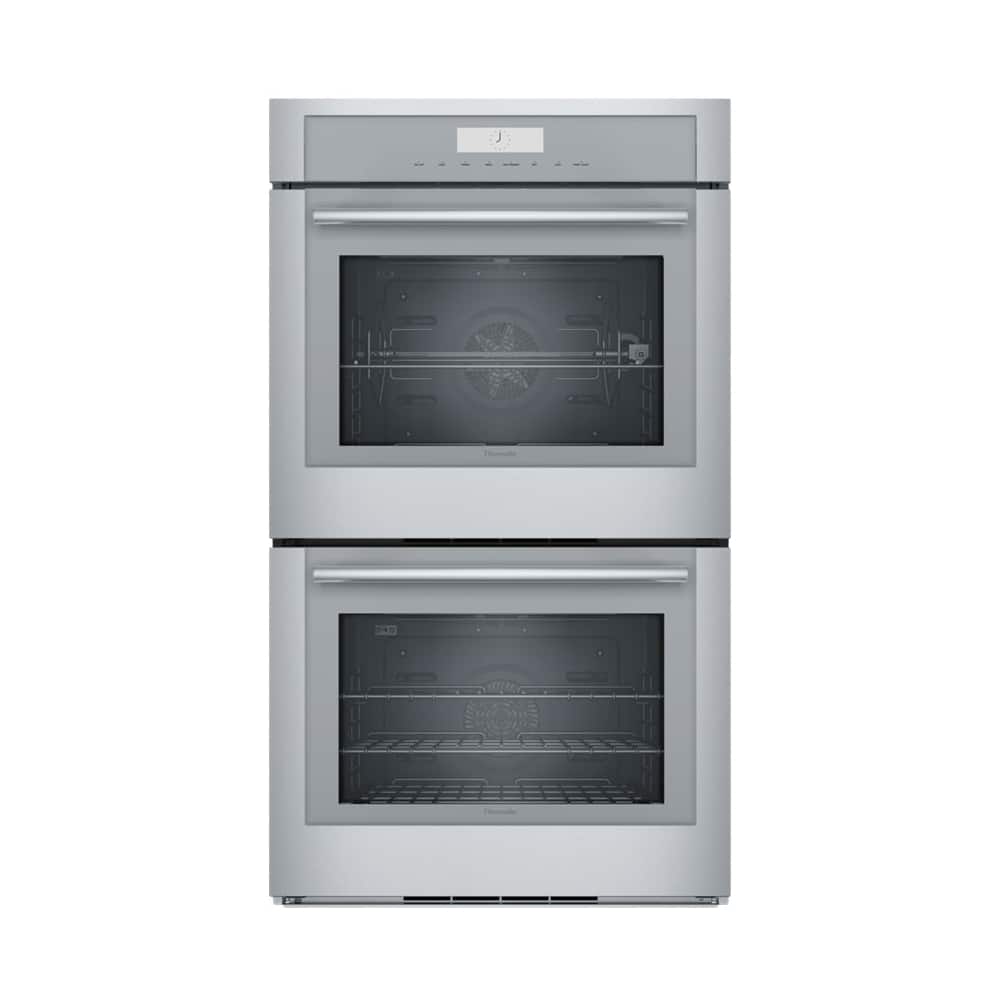 Thermador - Masterpiece Series 30" Built-In Double Electric Smart Wall Oven with True Convection - Stainless Steel