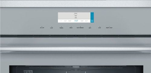 Thermador - Masterpiece Series 30" 4.5 Cu. Ft. Built-In Single Electric Smart Wall Oven with True Convection - Stainless Steel