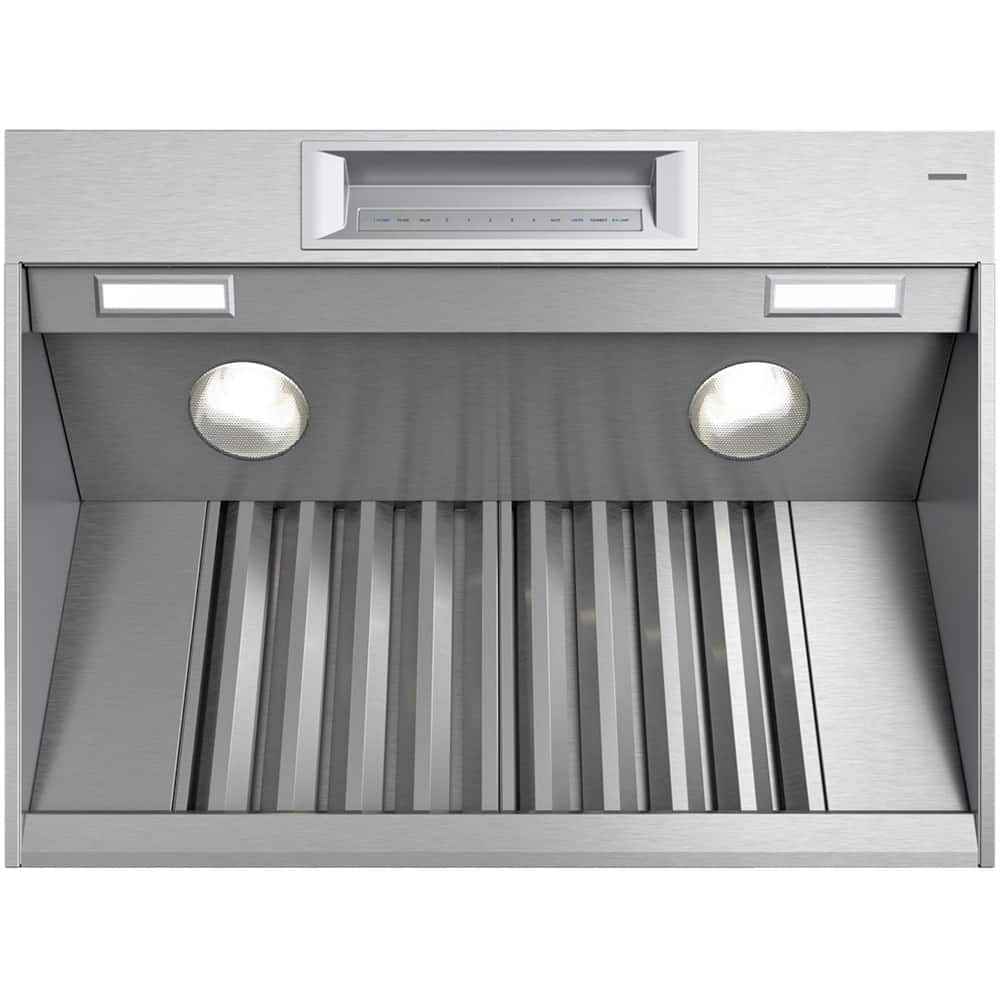 Thermador Professional - 36 inches - Externally Vented - Wall Range Hood - Stainless Steel