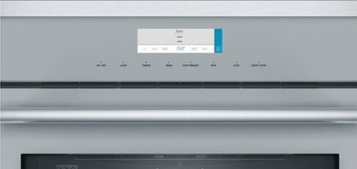 Thermador - Masterpiece Series 30" 4.5 Cu. Ft. Built-In Single Electric Smart Wall Oven with True Convection - Stainless Steel