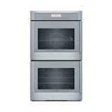 Thermador - Masterpiece Series 30" Built-In Double Electric Smart Wall Oven with True Convection, Left-Swing Door - Stainless Steel