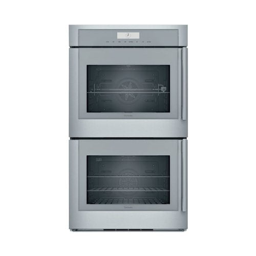 Thermador - Masterpiece Series 30" Built-In Double Electric Smart Wall Oven with True Convection, Left-Swing Door - Stainless Steel
