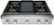 Thermador - Professional 36" Gas Rangetop with 4 Pedestal Star Burners, Griddle and LP Conversion - Silver