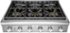 Thermador - Professional Series 36" Gas Rangetop with 6 Pedestal Star Burners and LP Conversion - Stainless Steel