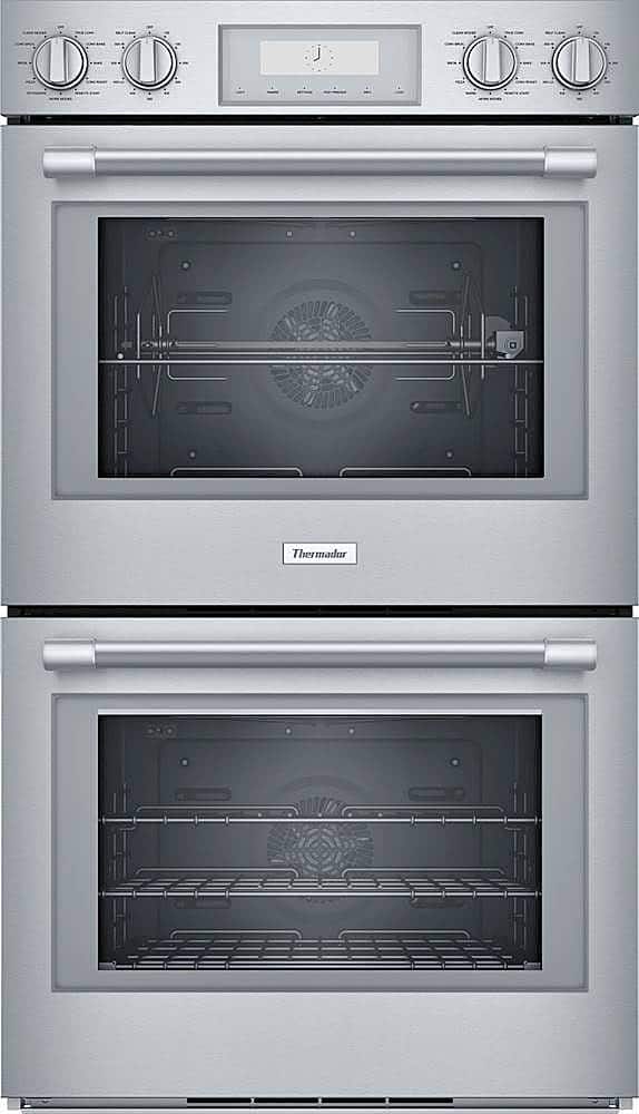 Thermador - Professional Series 30"Built-In Double Electric Smart Wall Oven with True Convection - Stainless Steel