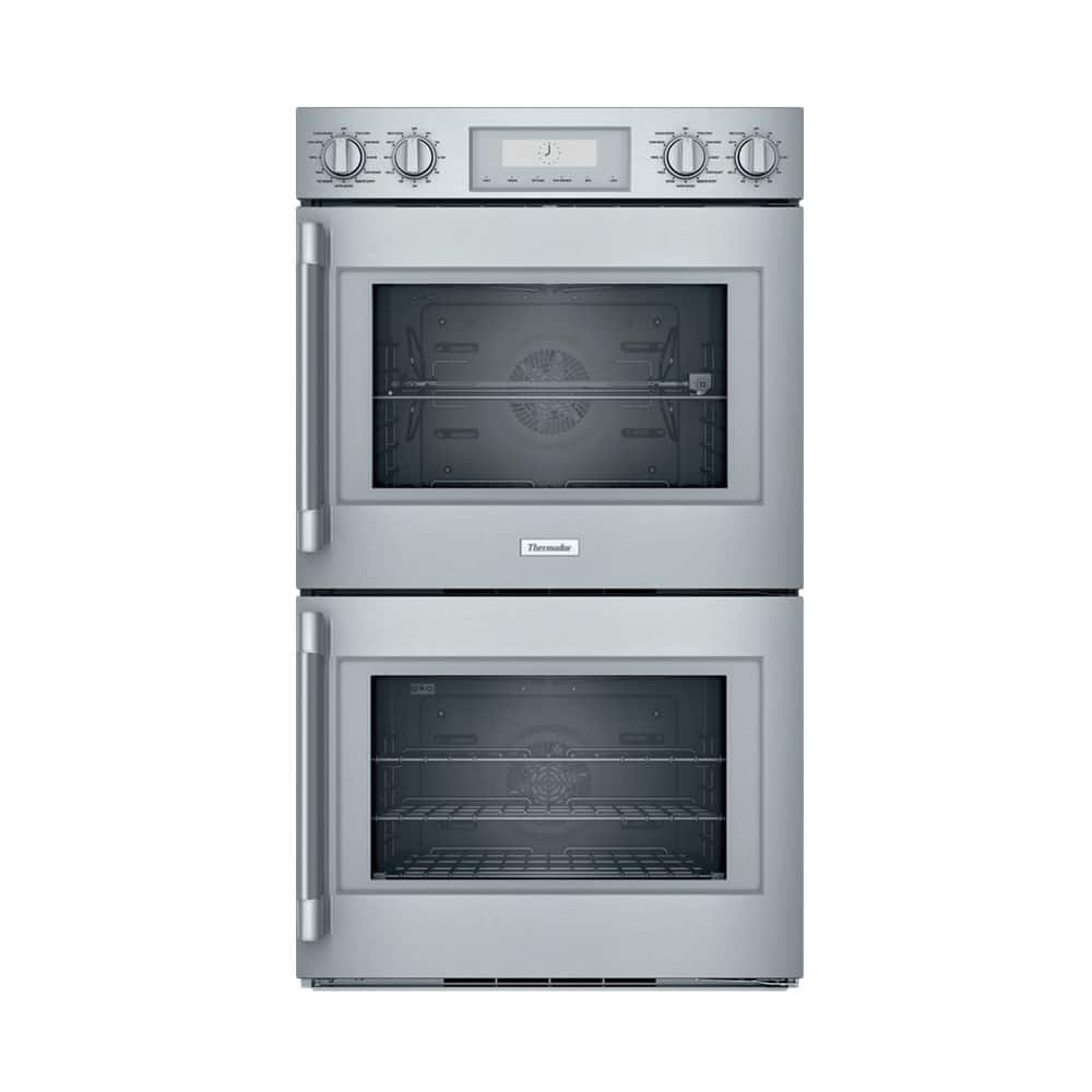 Thermador - Professional Series 30" Built-In Double Electric Smart Wall Oven with True Convection - Stainless Steel