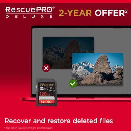 SANDISK - Extreme PRO 128GB SDXC UHS-I Memory Card