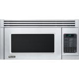 Viking - 1.1 Cu. Ft. 5 Series Convection Over-the-Range Microwave with Sensor Cooking - Stainless Steel