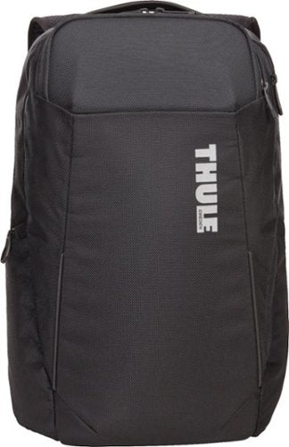 Thule - Accent Backpack 23L Bundle for 15.6" Laptop w/ Subterra PowerShuttle, 10" Tablet Sleeve, SafeZone, & Water Bottle Holder - Black