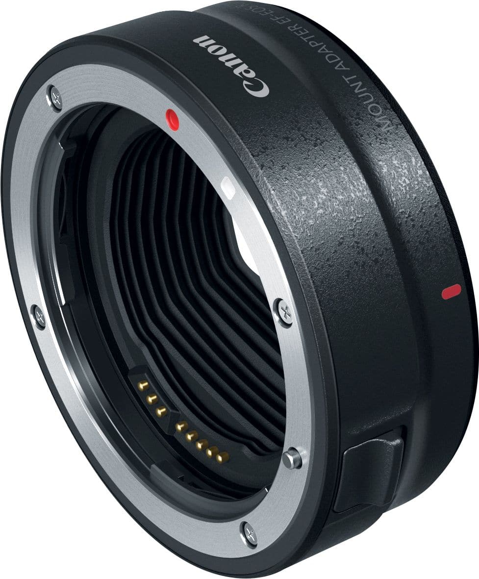 Canon - EF-EOS R5, EOS R6, EOS R and EOS RP Lens Mount Adapter