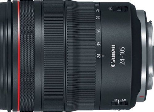Canon - RF24-105mm F4 L IS USM Standard Zoom for EOS R-Series Cameras - Black