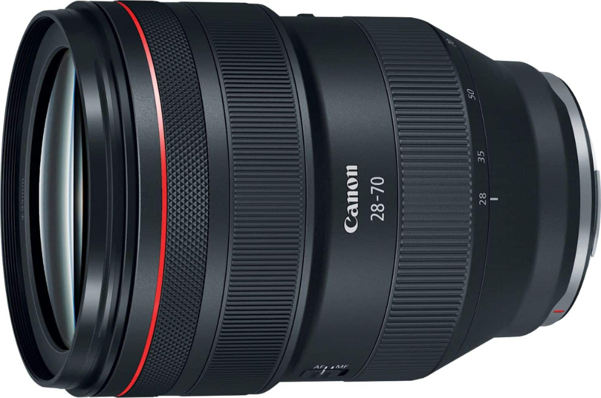 Canon - RF28-70mm F2 L USM Standard Zoom for EOS R-Series Cameras - Black