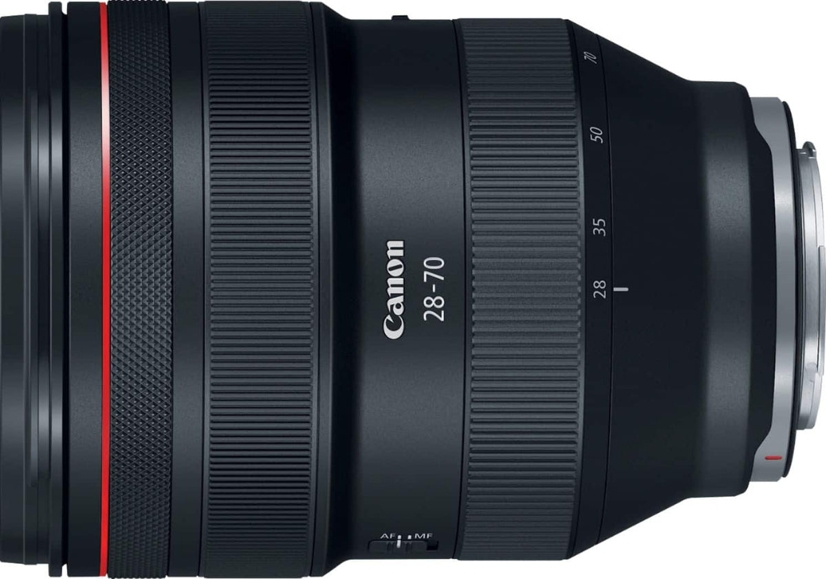 Canon - RF28-70mm F2 L USM Standard Zoom for EOS R-Series Cameras - Black