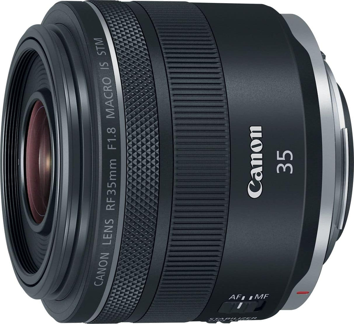 Canon - RF35mm F1.8 Macro IS STM Macro Lens for EOS R-Series Cameras - Black