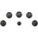 Café - Control Knob for Electric Cooktops - Brushed Black