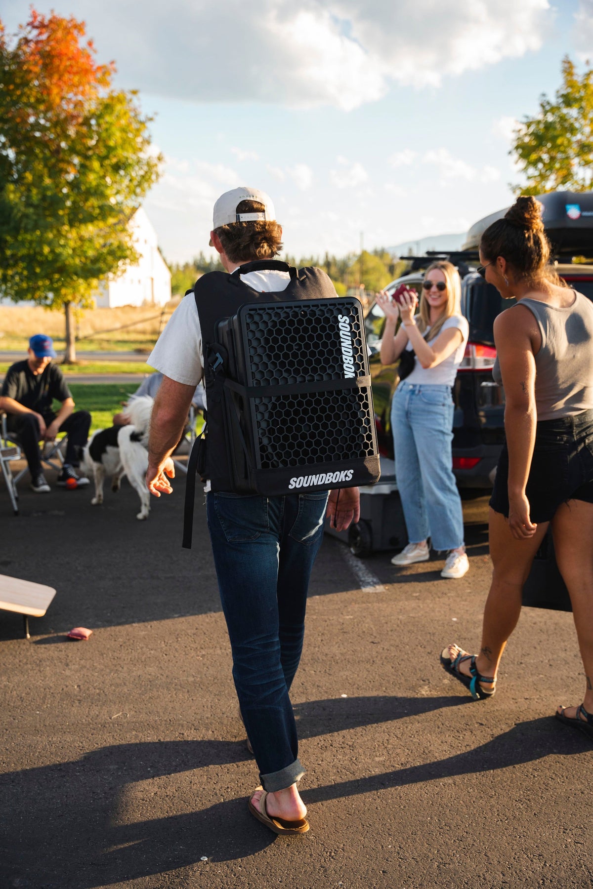 SOUNDBOKS - THE BACKPACK - made for 3, 4 and Go - Black
