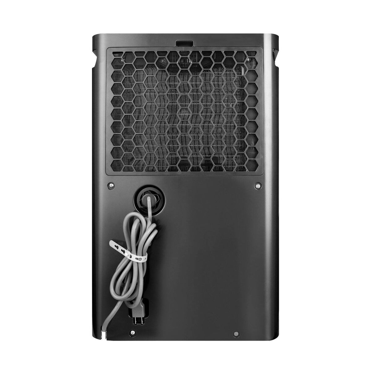 Hisense - 50-Pint Dehumidifier with 12 quarts Bucket Capacity and Pump - Black