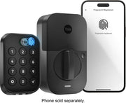 Yale - Assure Lock 2 Smart Lock Touch Key-Free Keypad with Bluetooth - Black Suede