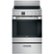 Haier - 24 in. Wide 4 Elements 2.9 Cu. Ft. Freestanding Electric Convection Range - Stainless Steel
