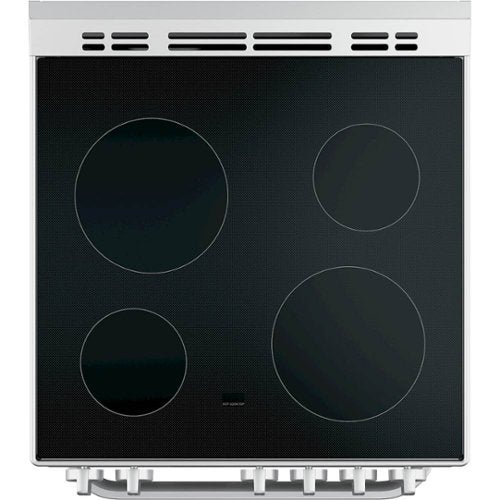 Haier - 24 in. Wide 4 Elements 2.9 Cu. Ft. Freestanding Electric Convection Range - Stainless Steel