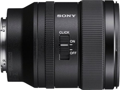 Sony - G Master FE 24mm F1.4 GM Wide Angle Prime Lens for E-mount Cameras - Black