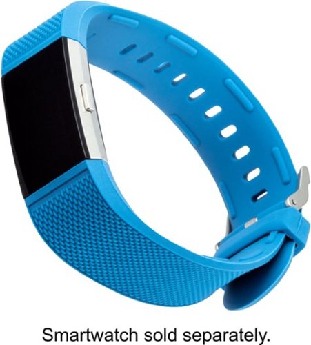 WITHit - Fitbit Charge 3 & Charge 4 Band Kit 2-Pack - Black/Gray/Blue