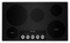 KitchenAid - 36 in. Wide 5 element Built-In Electric Cooktop with Knob Controls - Black