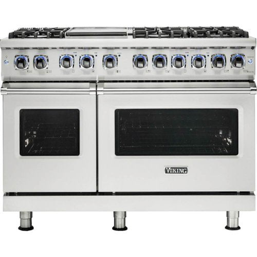 Viking - 48 in. Wide 6 Burner VGR Freestanding 7-Series Gas Range - Stainless Steel