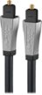 Rocketfish™ - 25' Toslink Optical Audio Cable - Black